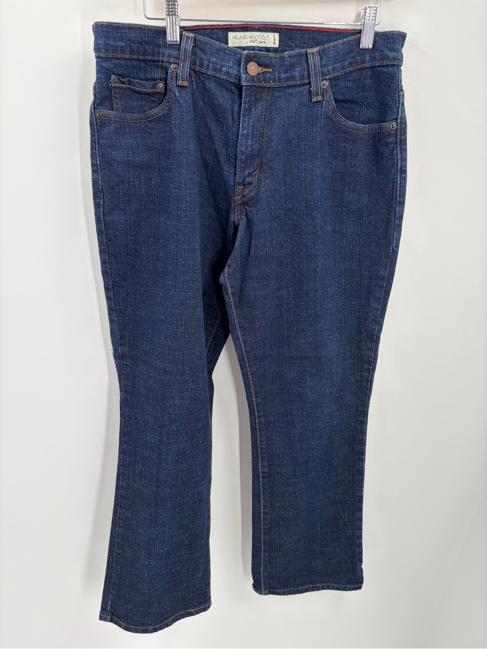 Levi’s‎ 559 Relaxed Bootcut Jeans Dark Wash Stretch Women’s 12 Short Y2K 2008